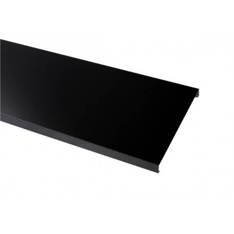 COUVERTINE ALUMINIUM NOIR RAL 9007 1 MM - 2 METRES