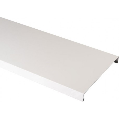 COUVERTINE ALUMINIUM BLANC RAL 9010 1 MM - 2 METRES