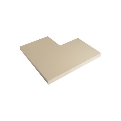 ANGLE COUVERTINE ALUMINIUM SABLE 0,8 MM - 45 X 45 CM