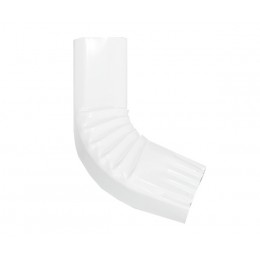 Coude frontal (1)  intérieur aluminium LISSE Blanc