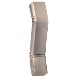 Col de cygne aluminium LISSE Gris métal