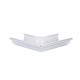 Angle extérieur 90 ° Aluminium 25 Blanc 9010