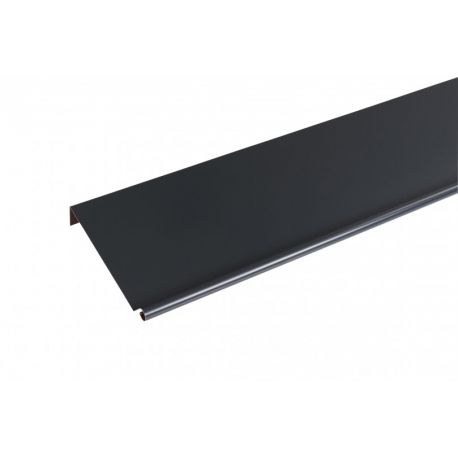 Gouttière De Toit Canal En Aluminium, Couleur Cuivre, 2 Mètres Linéaires, Tous Les