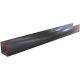 Pliage U aluminium noir RAL 9005 ( 0,7mm) - Longueur 2 mètres - A:30 mm - B:100 mm- C:30 mm