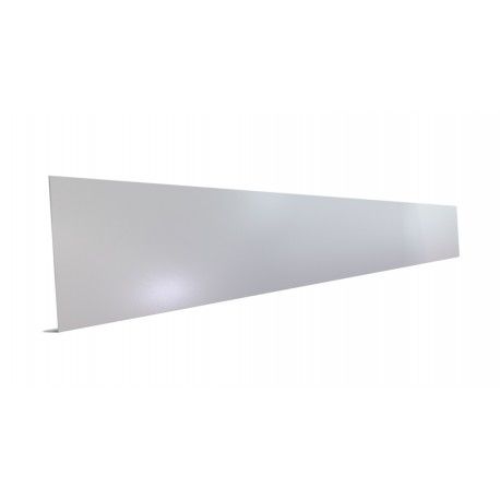 Pliage L zinc - Longueur 2 mètres - Hauteur pliage: 110 mm - Retour: 75 mm 