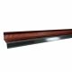 BANDE DE RIVE ZINC 333 BAVETTE ALUMINIUM ROUGE TUILE