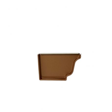 FOND GAUCHE GOUTTIERE ALUMINIUM MIEL G300