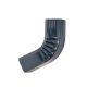 Coude frontal (2)extérieur aluminium LISSE Gris ardoise 60X80