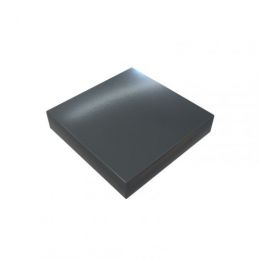 Chapeau de pilier aluminium Gris ardoise RAL 7016 - 575 x 575 mm