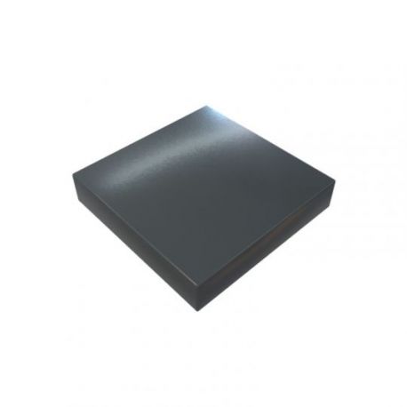 Chapeau de pilier 1mm Gris ardoise RAL 7016 - 525 x 525 mm