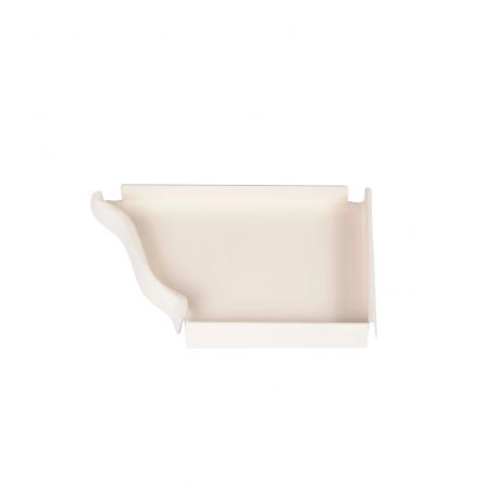 FOND DROIT GOUTTIERE ALUMINIUM SABLE G300