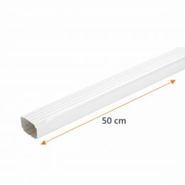 DEVOIEMENT ALUMINIUM blanc 60X80 - 50CM