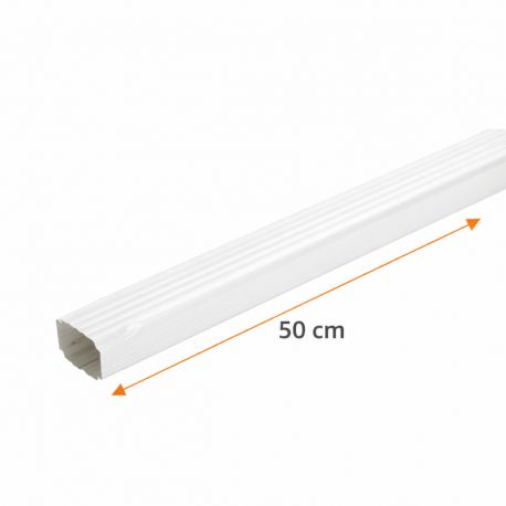 DEVOIEMENT ALUMINIUM blanc 60X80 - 50CM