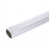 TUYAU DE DESCENTE RECTANGULAIRE ALUMINIUM blanc 60X80 - 2ML