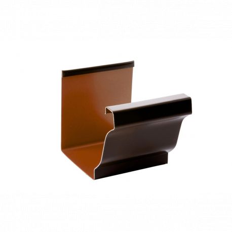 JONCTION GOUTTIERE ALUMINIUM MARRON RAL 8017 G300