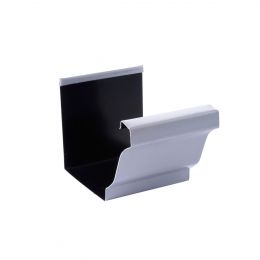 JONCTION GOUTTIERE ALUMINIUMGRIS METAL RAL 9006 G300