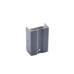 FIXATION DE DESCENTE ALUMINIUMGRIS METAL RAL 9006