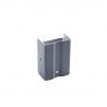 FIXATION DE DESCENTE ALUMINIUMGRIS METAL RAL 9006