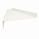 Appui de fenêtre Aluminium blanc RAL 9010 1 mm - 2 mètres