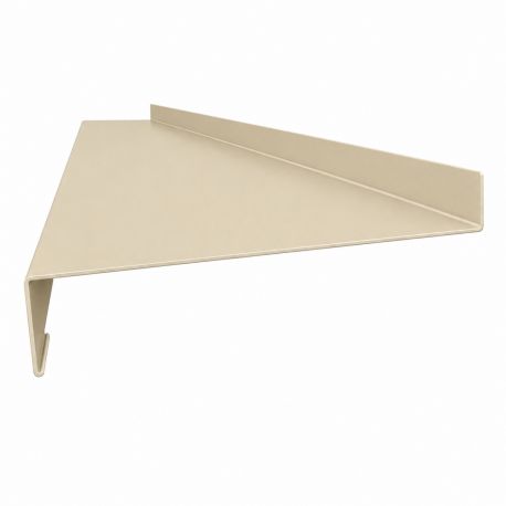 Appui de fenêtre Aluminium sable RAL 1015 1 mm - 2 mètres