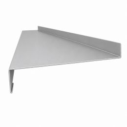 Appui de fenêtre Aluminium gris metal RAL 9006 1 mm - 2 mètres