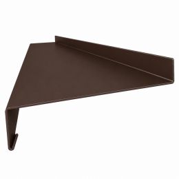 Appui de fenêtre Aluminium marron RAL 8017 0,7 mm - 2 mètres