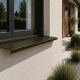 Appui de fenêtre Aluminium marron RAL 8017 0,7 mm - 2 mètres