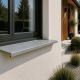 Appui de fenêtre zinc naturel 0,65 mm - 2 mètres