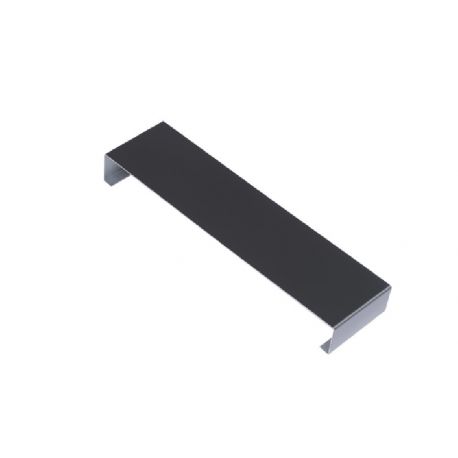 Eclisse couvertine aluminium Gris anthracite RAL 7016 ( 1,5 mm) - Développé 250 ( largeur intérieure 230 mm )
