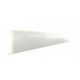 Pliage L aluminium Blanc RAL 9010 ( 0,7 mm ) - Longueur 2 mètres - Hauteur pliage: 100 mm - Retour: 10 mm