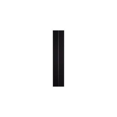 Cornière aluminium noire RAL 9005 - Longueur 2 mètres - A: 100 mm - B: 80 mm
