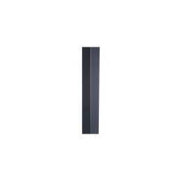 Cornière aluminium Gris ardoise RAL 7016 (1,5 mm) - Longueur 3 mètres - 50 x 40 mm