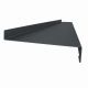 Appui de fenêtre aluminium Gris Anthracite RAL 7016 - Longueur 2620 mm - Retour: 40 mm - Profondeur: 160 mm - Hauteur nez: 30 mm