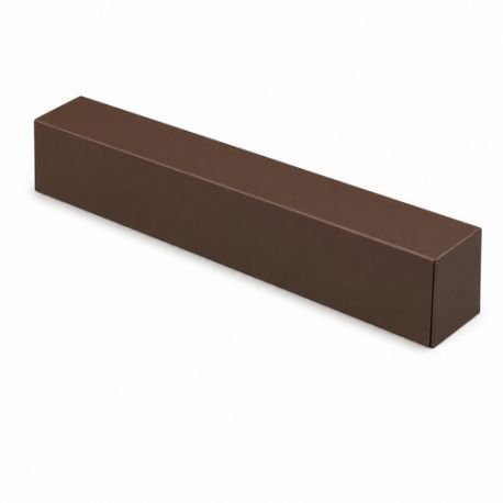 Embout couvertine acier galva laqué 0,5 mm Marron RAL 8017
