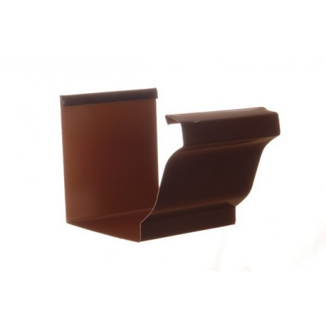 JONCTION GOUTTIERE ALUMINIUM MARRON G300