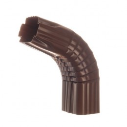 COUDE FRONTAL 1 INTERIEUR ALUMINIUM MARRON RAL 8017 60X80