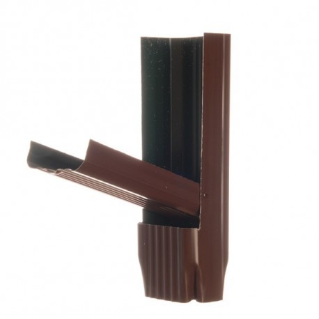 RECUPERATEUR ALUMINIUM MARRON RAL 8017 60X80