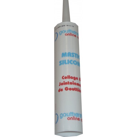 SILICONE TRANSLUCIDE 300 ML POUR ZINC, CUIVRE, ALUMINIUM, ACIER GALVANISÉ