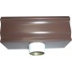 NAISSANCE CYLINDRIQUE D70 ALUMINIUM MARRON RAL 8017 G300
