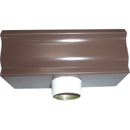 NAISSANCE CYLINDRIQUE D70 ALUMINIUM MARRON RAL 8017 G300