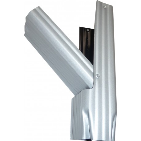 RECUPERATEUR ALUMINIUM  GRIS METAL RAL 9006 60X80