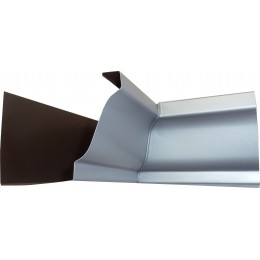 ANGLE INTERIEUR 90° ALUMINIUM  GRIS METAL RAL 9006