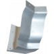 ANGLE INTERIEUR 135° ALUMINIUM  GRIS METAL RAL 9006