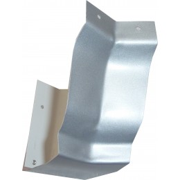 ANGLE INTERIEUR 135° ALUMINIUM  GRIS METAL RAL 9006