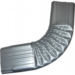 COUDE LATERAL (2) EXTERIEUR ALUMINIUM  GRIS METAL RAL 9006 60X80