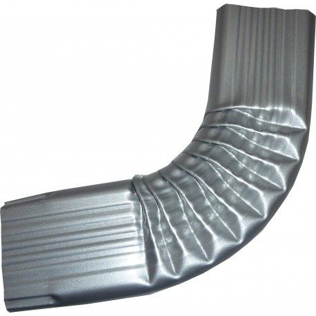 COUDE LATERAL (2) EXTERIEUR ALUMINIUM  GRIS METAL RAL 9006 60X80