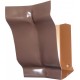ANGLE INTERIEUR 135° ALUMINIUM MARRON RAL 8017