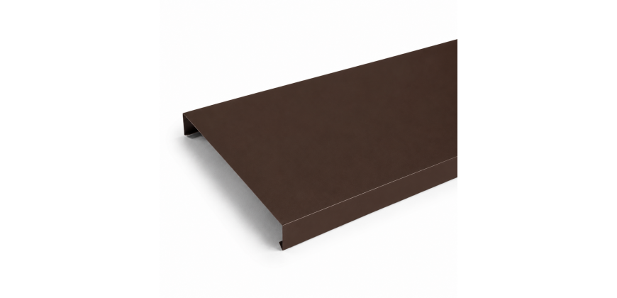 Les Couvertines Acier laqué 0,5 mm (5/10 ème)