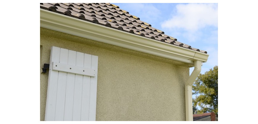 GOUTTIERE ALUMINIUM SABLE 