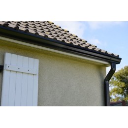 GOUTTIERE ALUMINIUM ARDOISE 